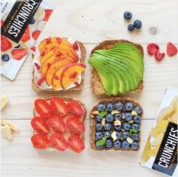 Crier in-house studio food styling and photography
