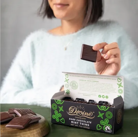 Influencer-style food content produced by Crier Communications